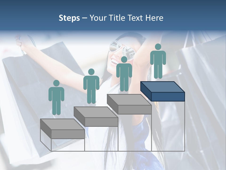 Summer Buyer Shopaholic PowerPoint Template