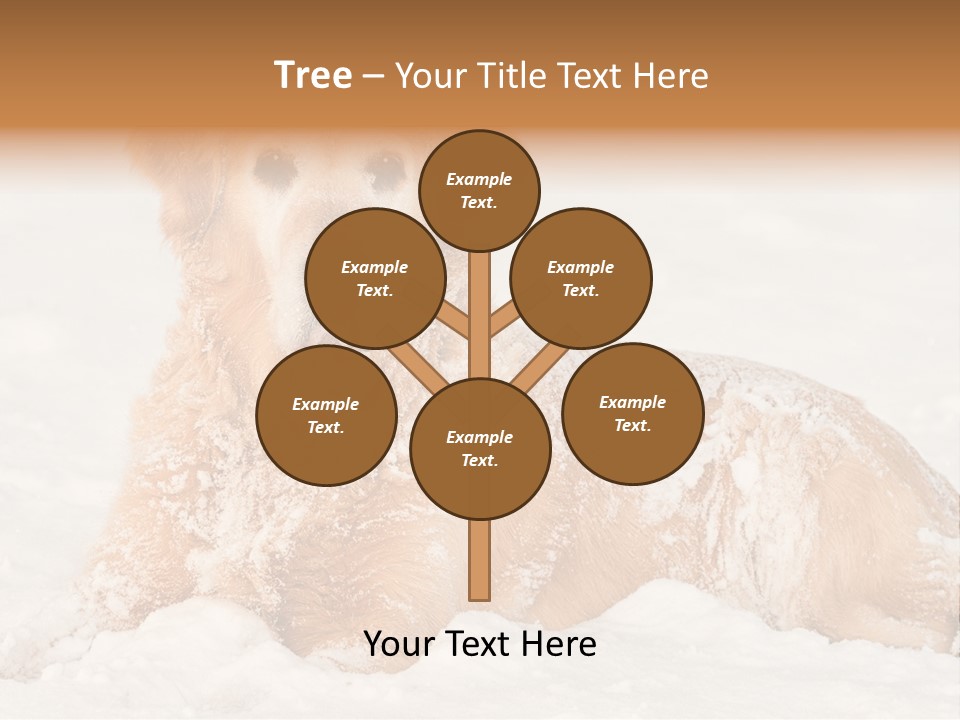 Cold Pet Happy PowerPoint Template