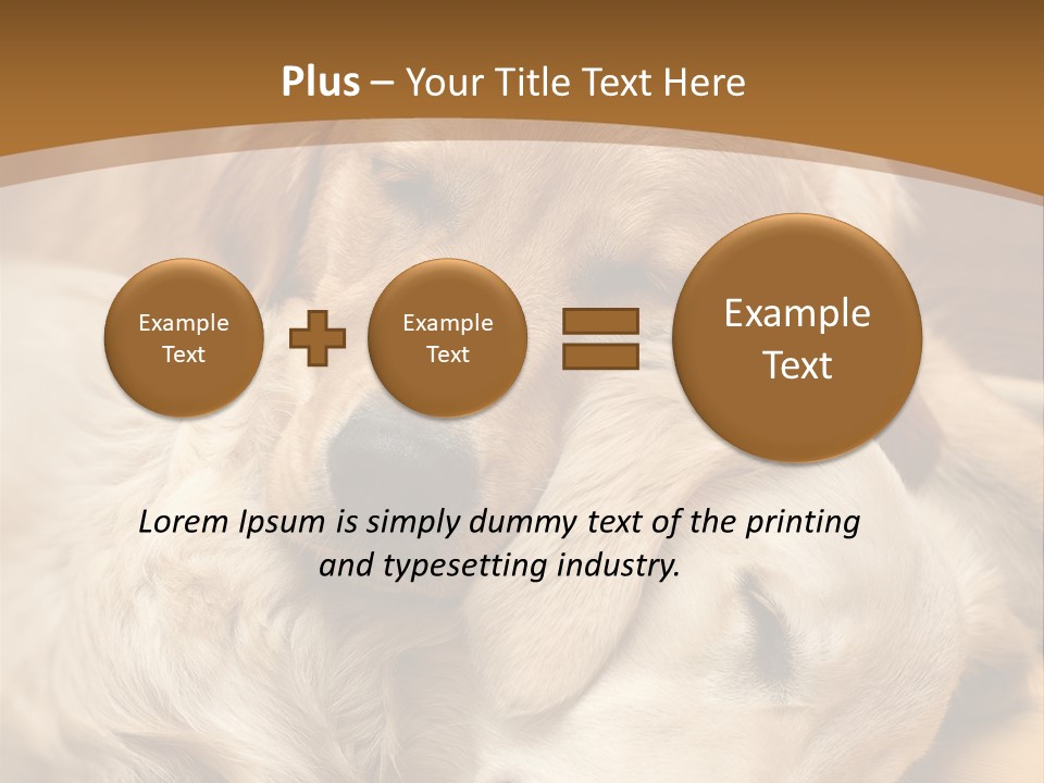 Asleep Brown Camera PowerPoint Template
