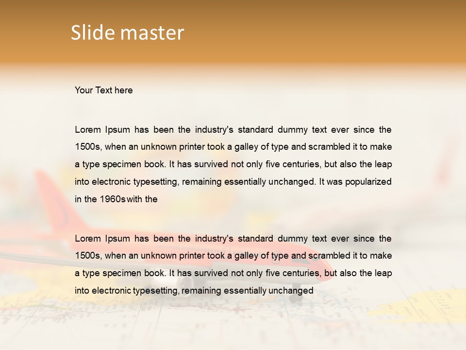 Monde Charter Voyage PowerPoint Template