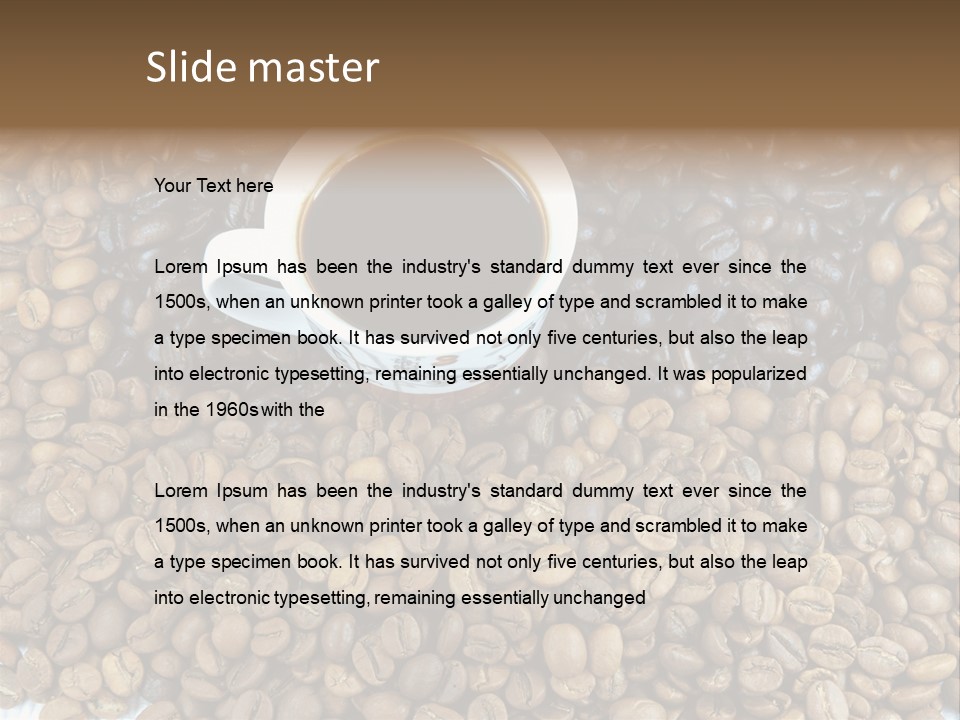 Freashly Colour Dark PowerPoint Template