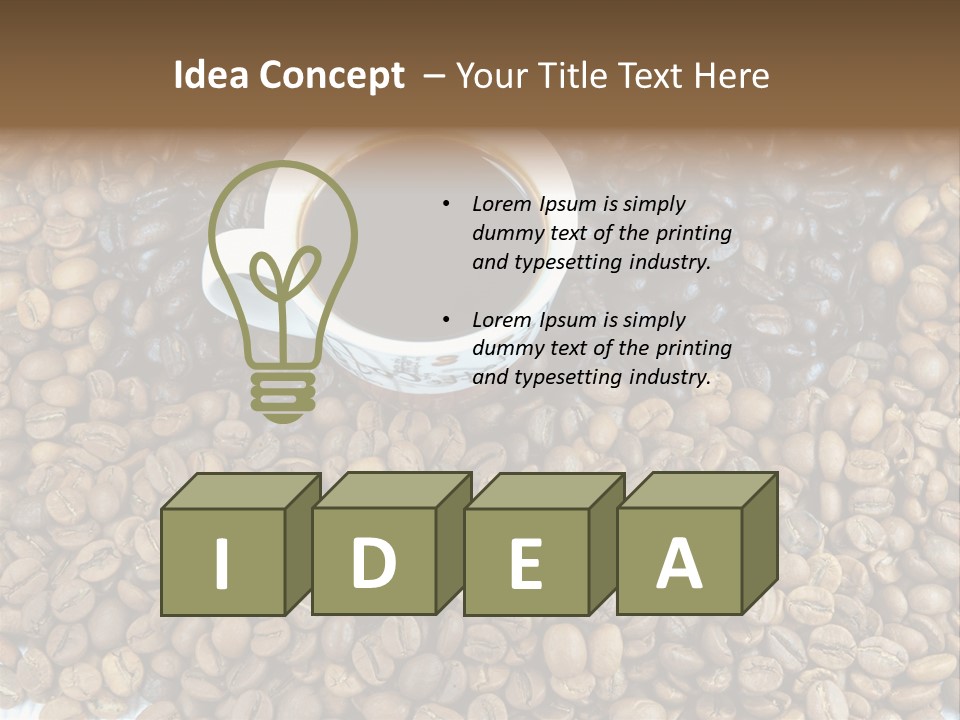 Freashly Colour Dark PowerPoint Template