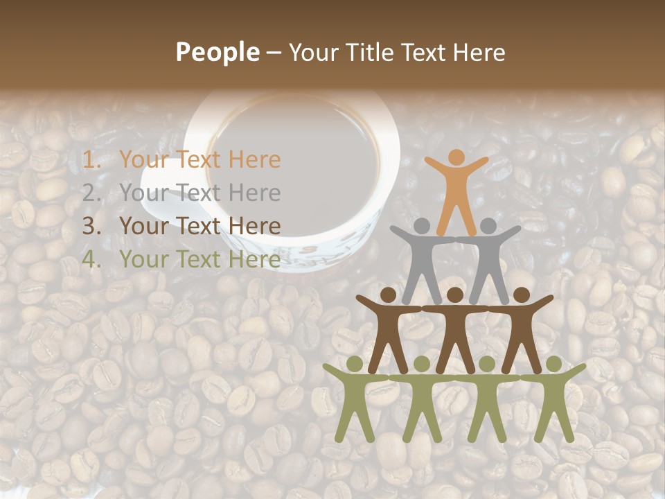 Freashly Colour Dark PowerPoint Template