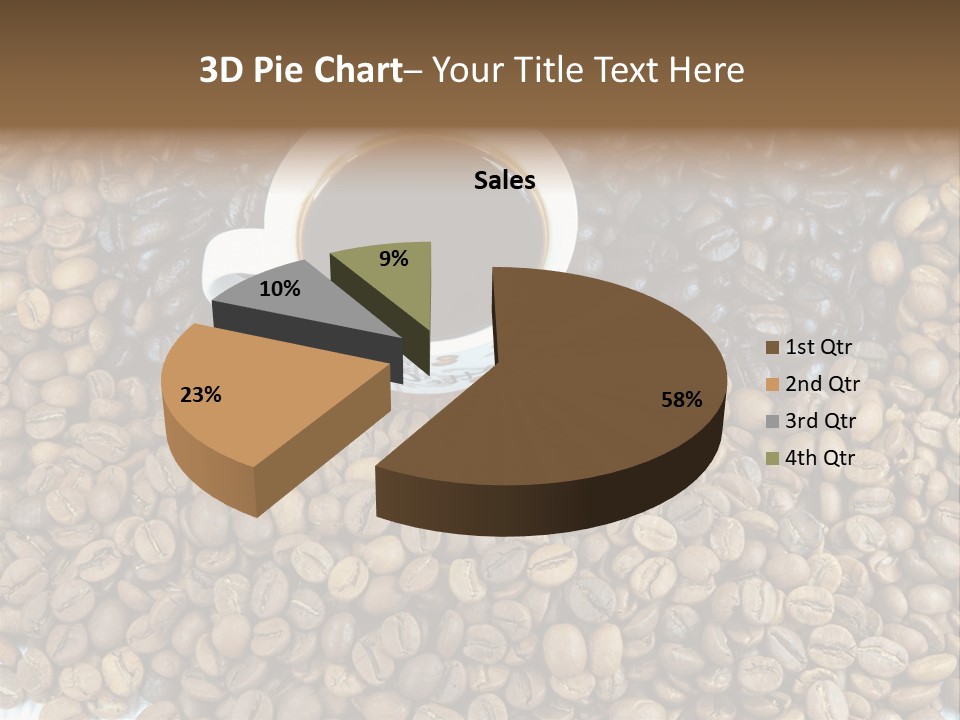 Freashly Colour Dark PowerPoint Template