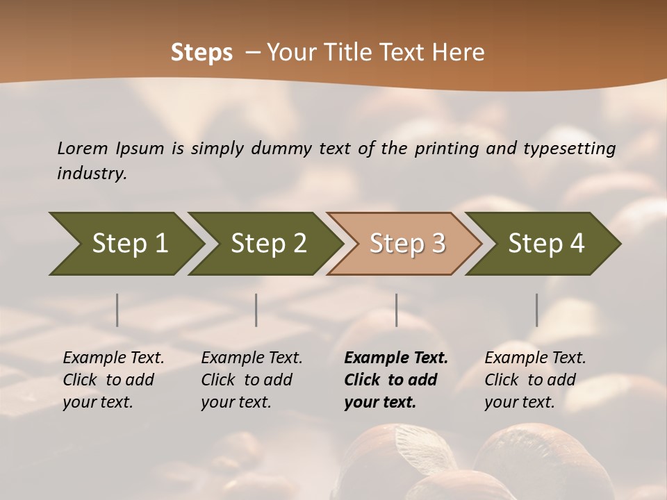Food Temptations Sweet PowerPoint Template