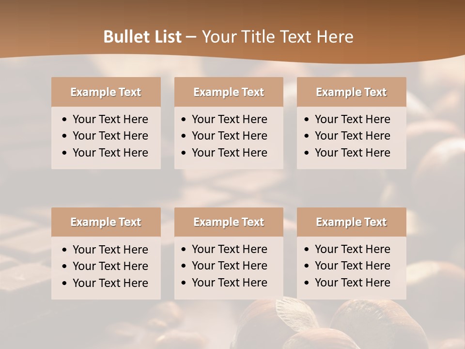 Food Temptations Sweet PowerPoint Template