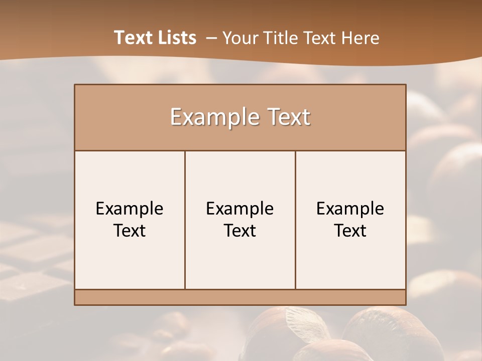 Food Temptations Sweet PowerPoint Template
