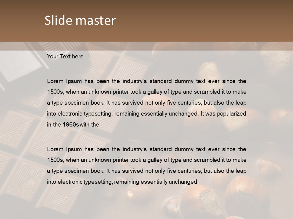 Abundance Calories Sweet PowerPoint Template