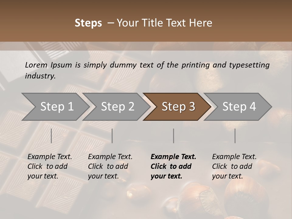 Abundance Calories Sweet PowerPoint Template
