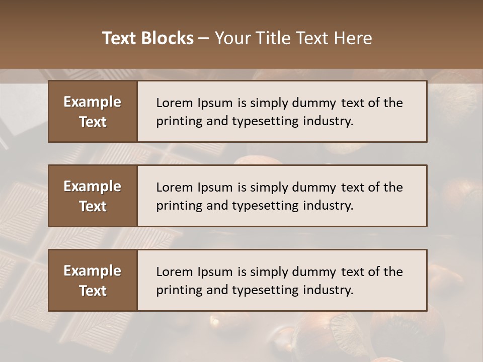 Abundance Calories Sweet PowerPoint Template