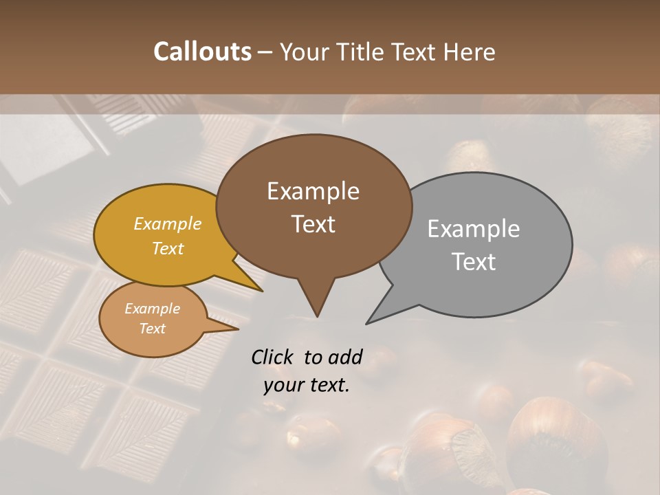 Abundance Calories Sweet PowerPoint Template