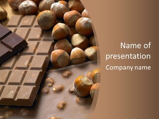 Interior Hazelnut Temptation PowerPoint Template