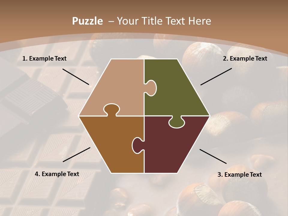 Interior Hazelnut Temptation PowerPoint Template