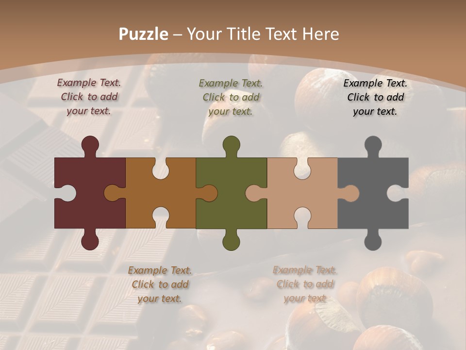 Interior Hazelnut Temptation PowerPoint Template