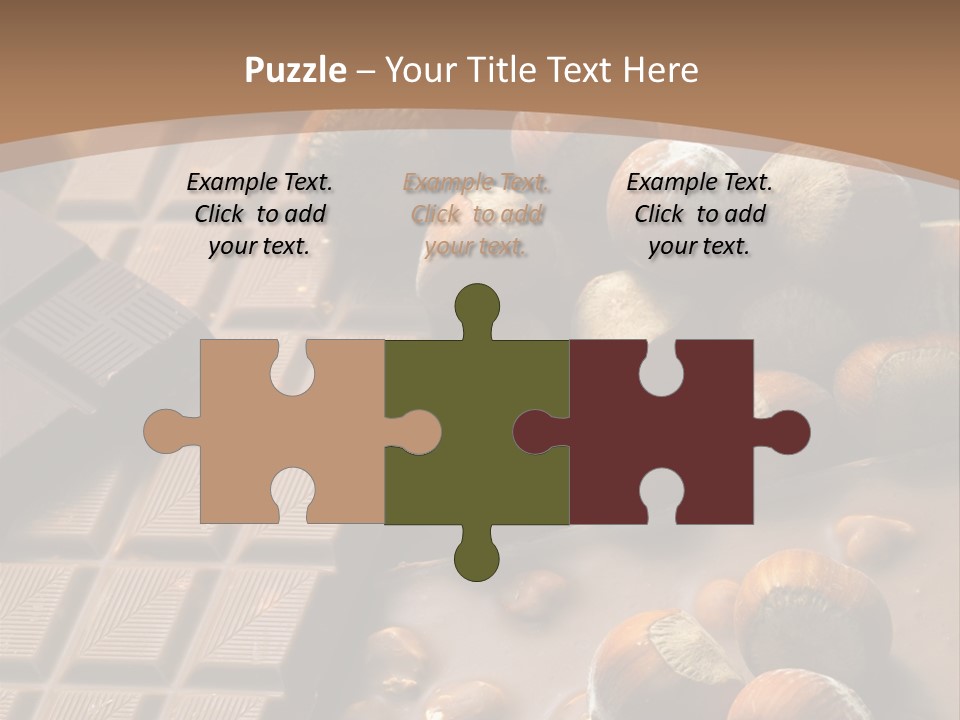Interior Hazelnut Temptation PowerPoint Template