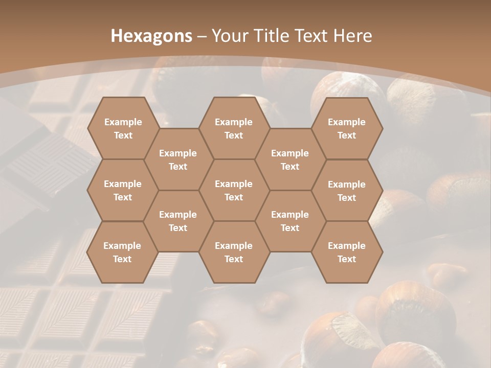 Interior Hazelnut Temptation PowerPoint Template