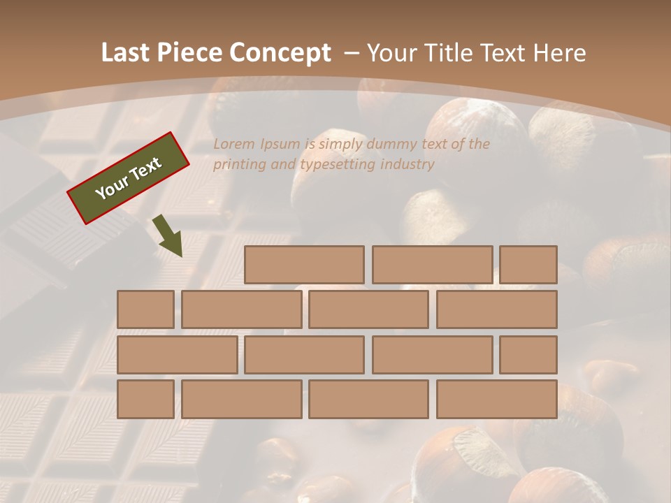 Interior Hazelnut Temptation PowerPoint Template