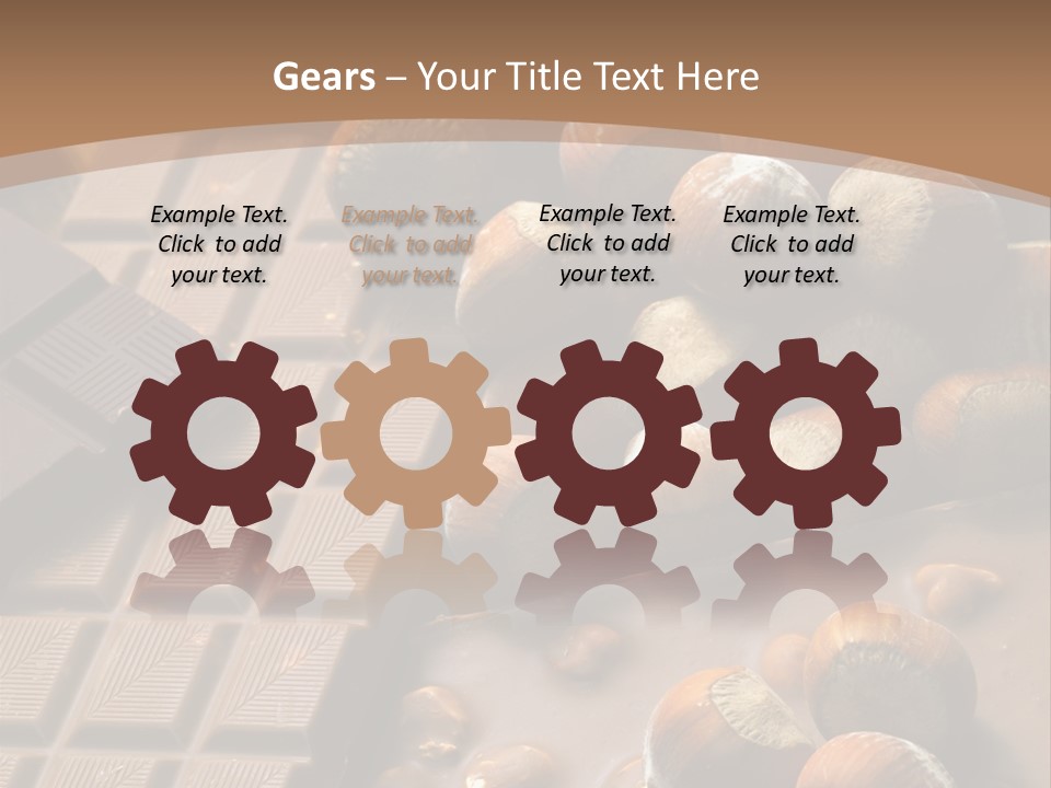 Interior Hazelnut Temptation PowerPoint Template