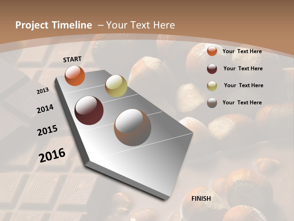 Interior Hazelnut Temptation PowerPoint Template