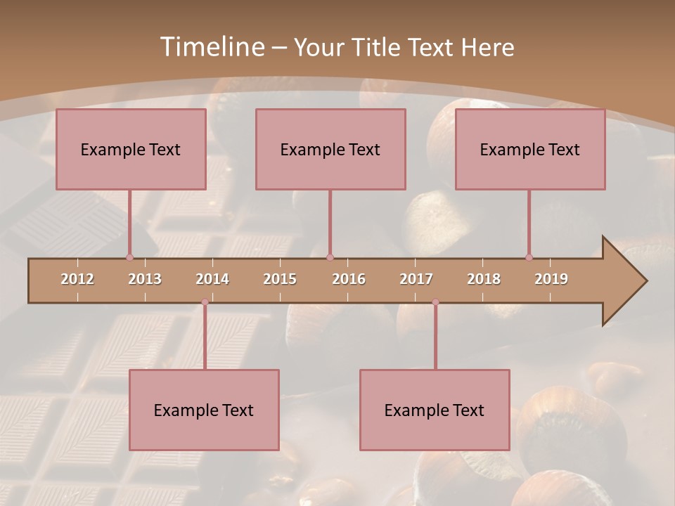 Interior Hazelnut Temptation PowerPoint Template