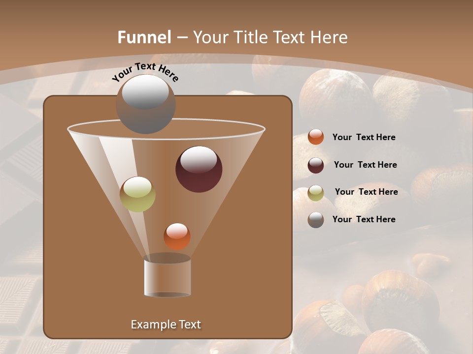 Interior Hazelnut Temptation PowerPoint Template