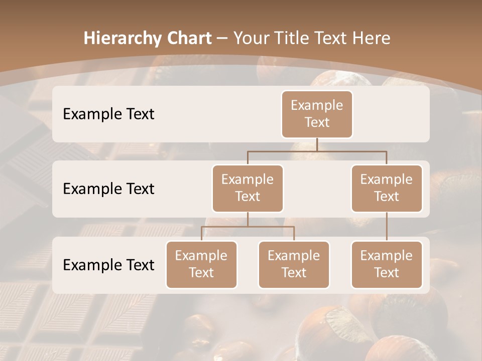 Interior Hazelnut Temptation PowerPoint Template