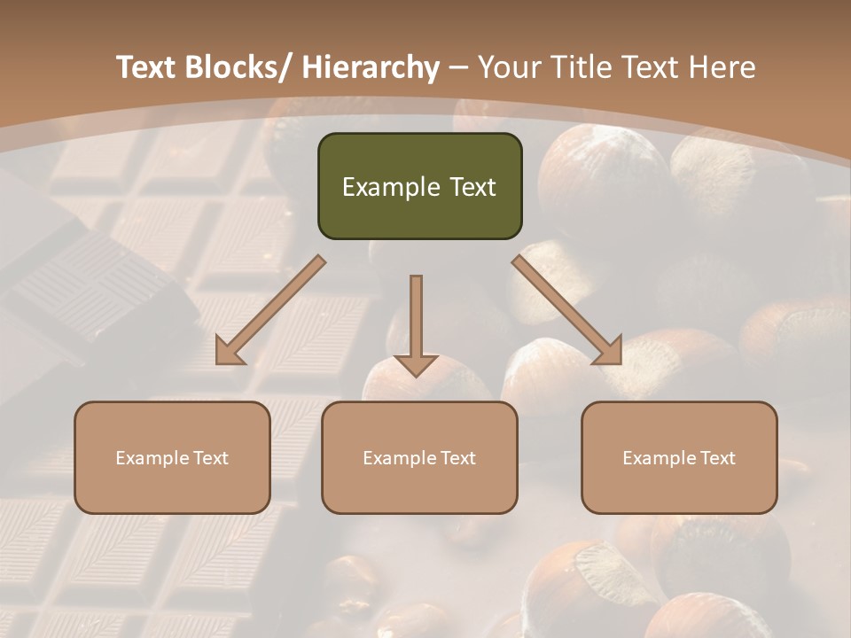 Interior Hazelnut Temptation PowerPoint Template