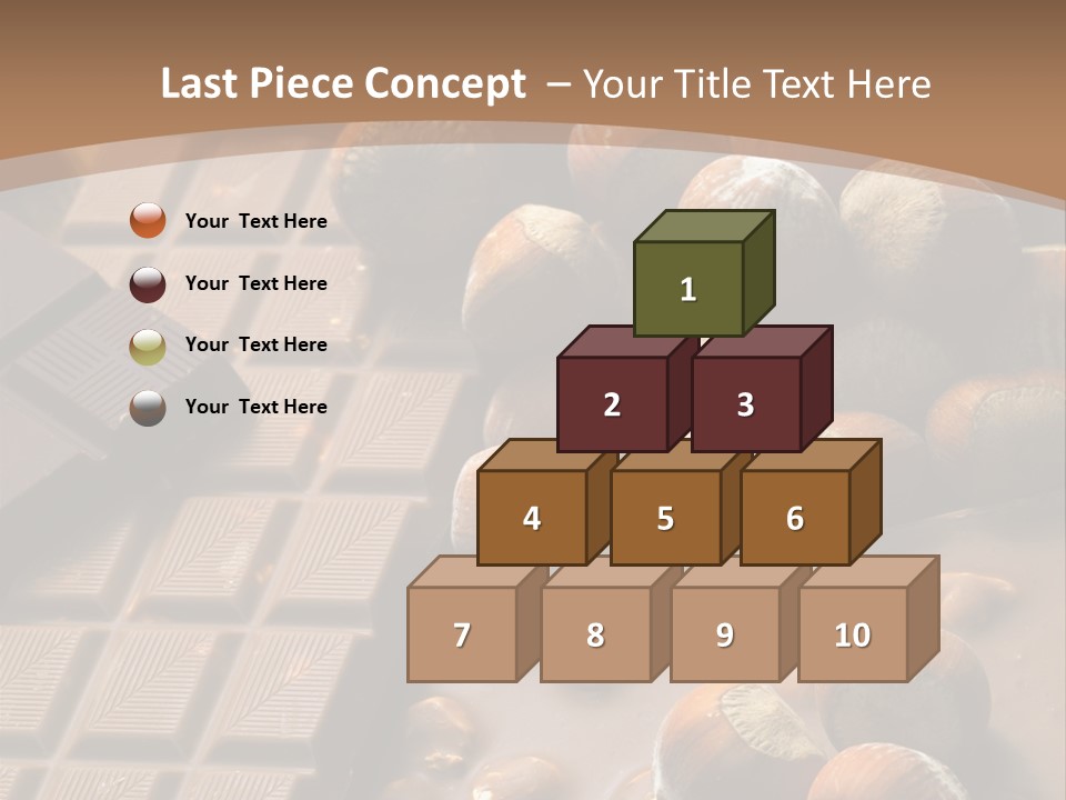 Interior Hazelnut Temptation PowerPoint Template