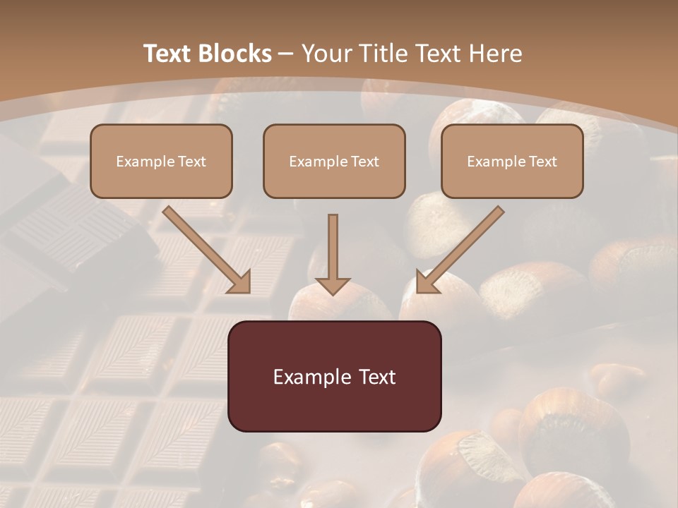 Interior Hazelnut Temptation PowerPoint Template