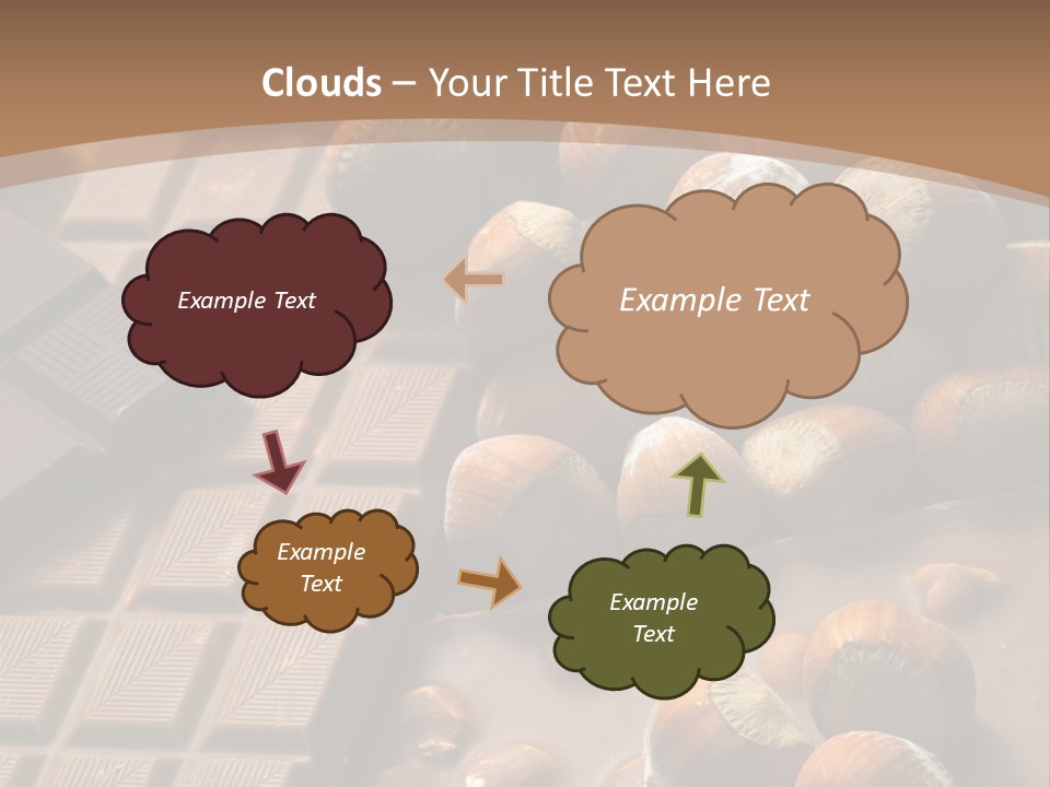 Interior Hazelnut Temptation PowerPoint Template