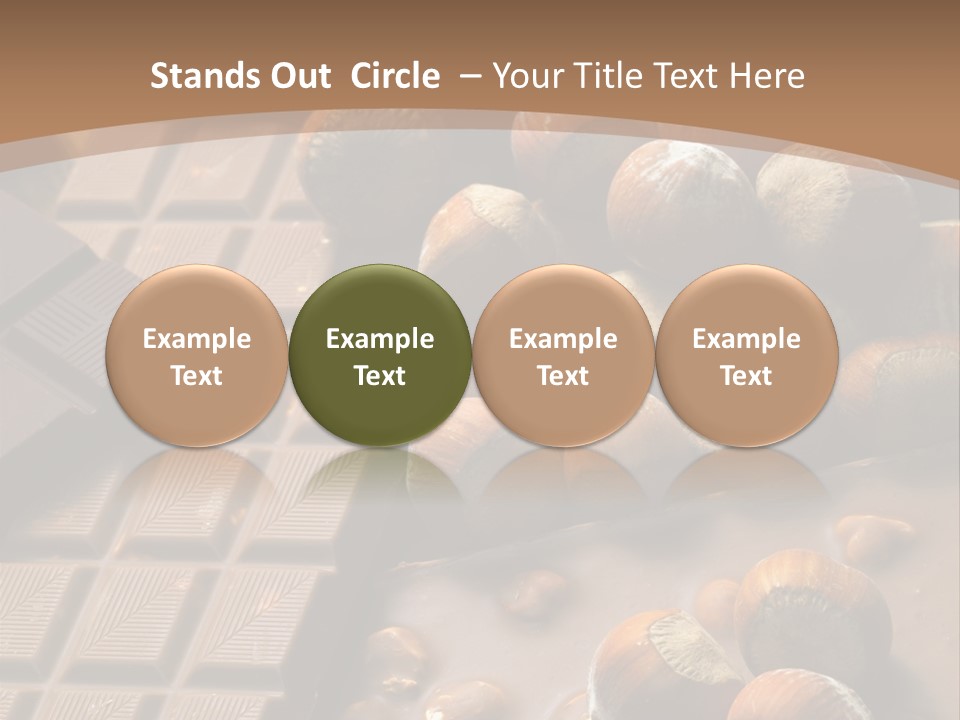 Interior Hazelnut Temptation PowerPoint Template