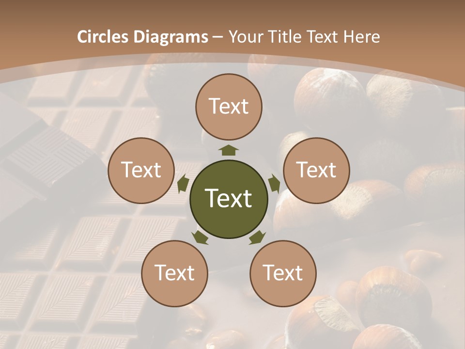 Interior Hazelnut Temptation PowerPoint Template