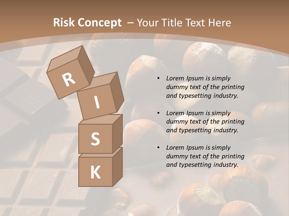 Interior Hazelnut Temptation PowerPoint Template