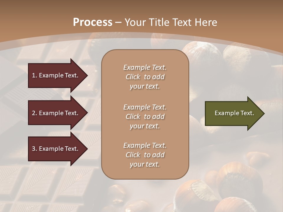 Interior Hazelnut Temptation PowerPoint Template