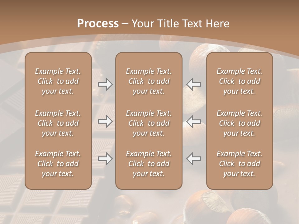 Interior Hazelnut Temptation PowerPoint Template