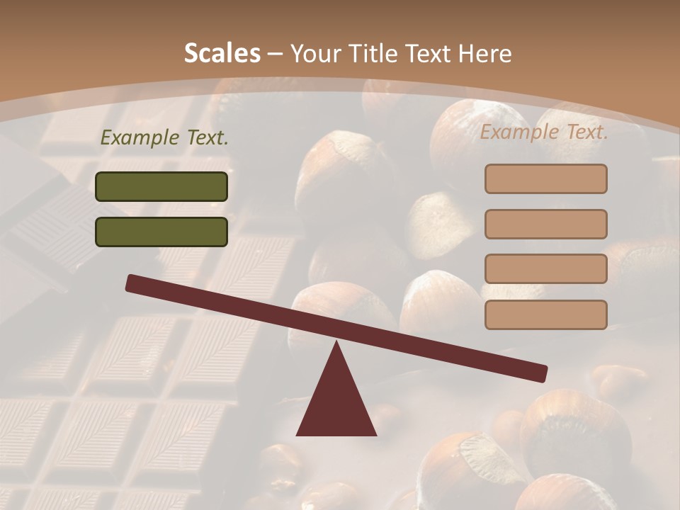Interior Hazelnut Temptation PowerPoint Template