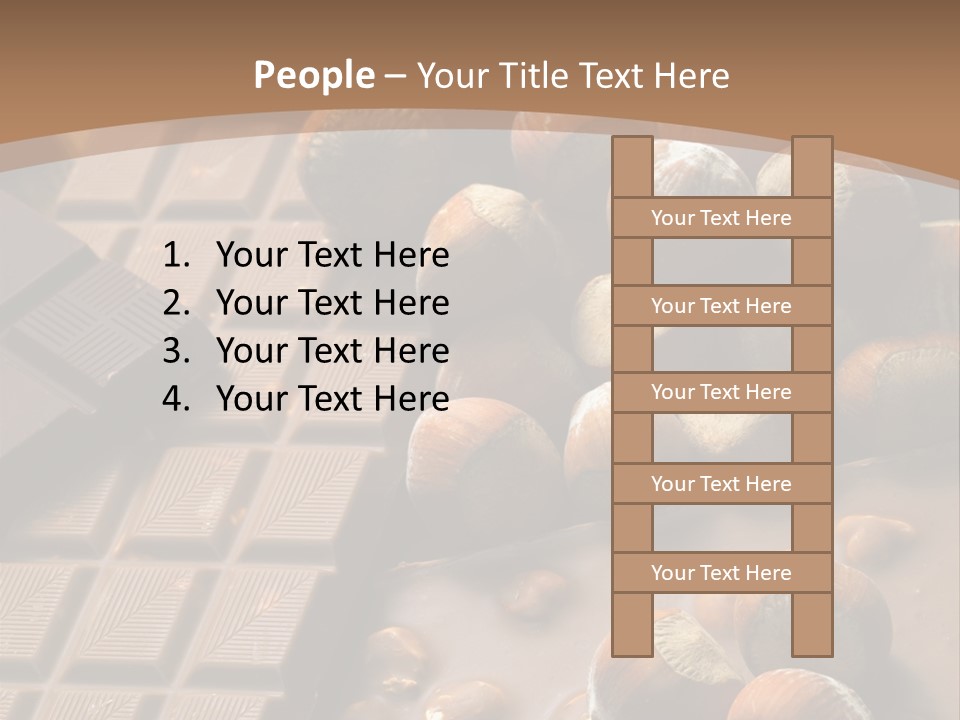 Interior Hazelnut Temptation PowerPoint Template