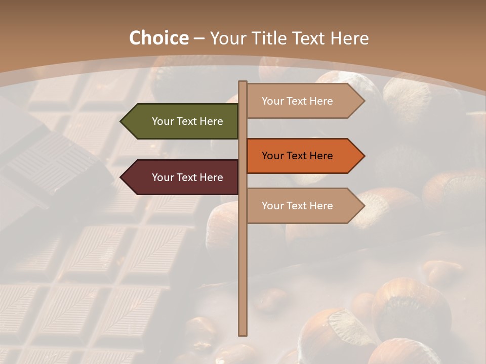 Interior Hazelnut Temptation PowerPoint Template