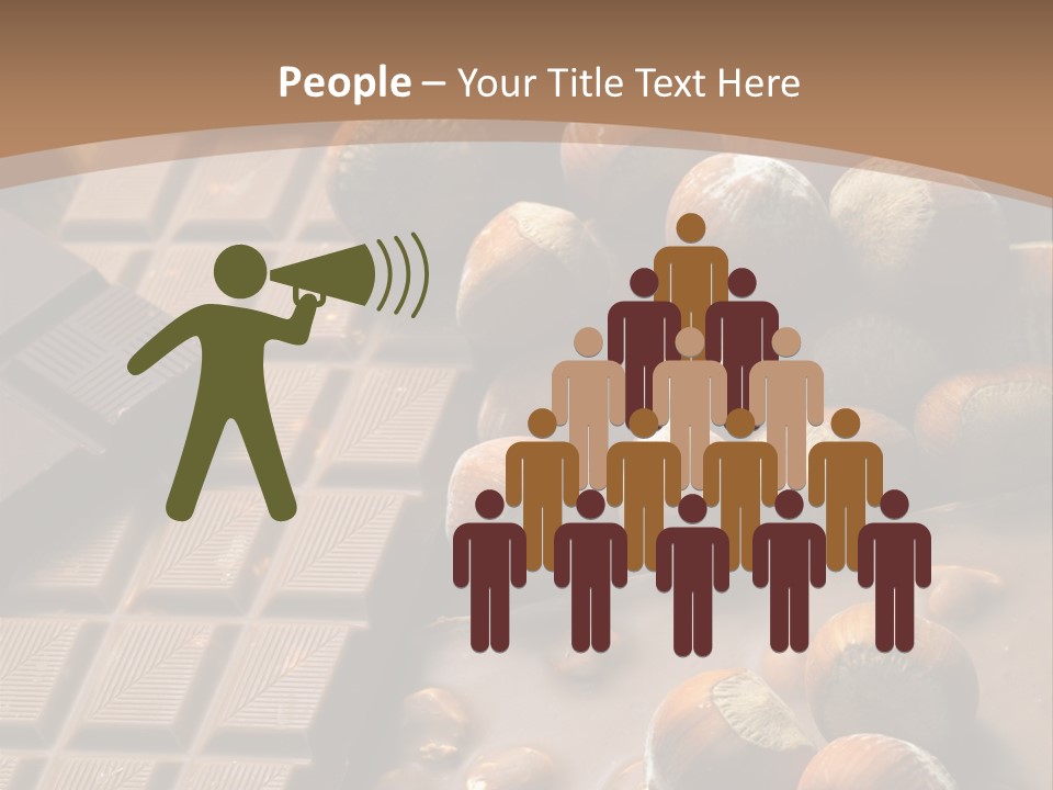 Interior Hazelnut Temptation PowerPoint Template