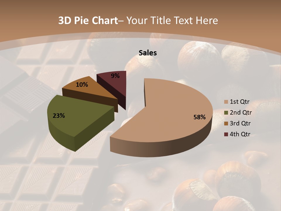 Interior Hazelnut Temptation PowerPoint Template
