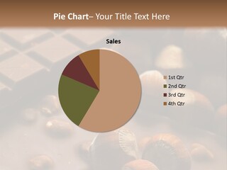 Chocolate Confections Indoors Tempting PowerPoint Template