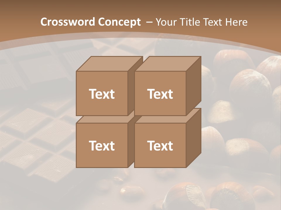Many Interiors Hazelnut PowerPoint Template