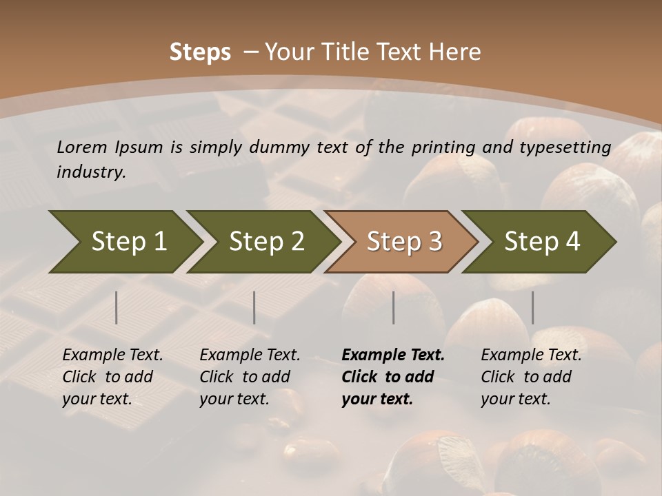 Many Interiors Hazelnut PowerPoint Template