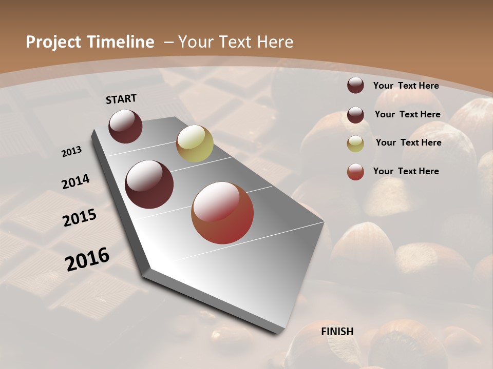 Many Interiors Hazelnut PowerPoint Template