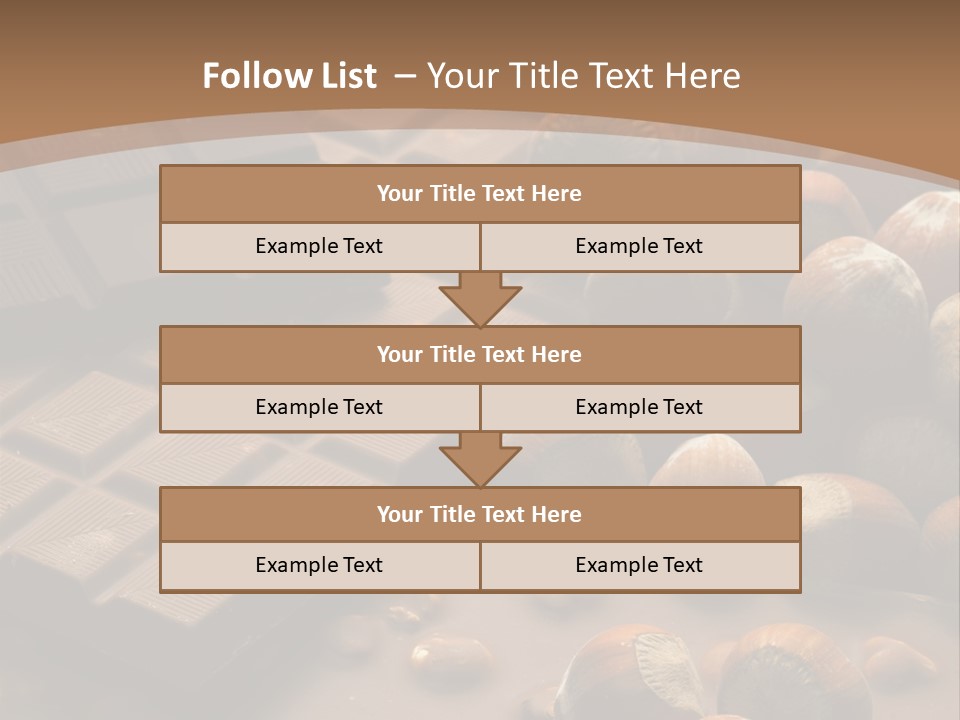 Many Interiors Hazelnut PowerPoint Template