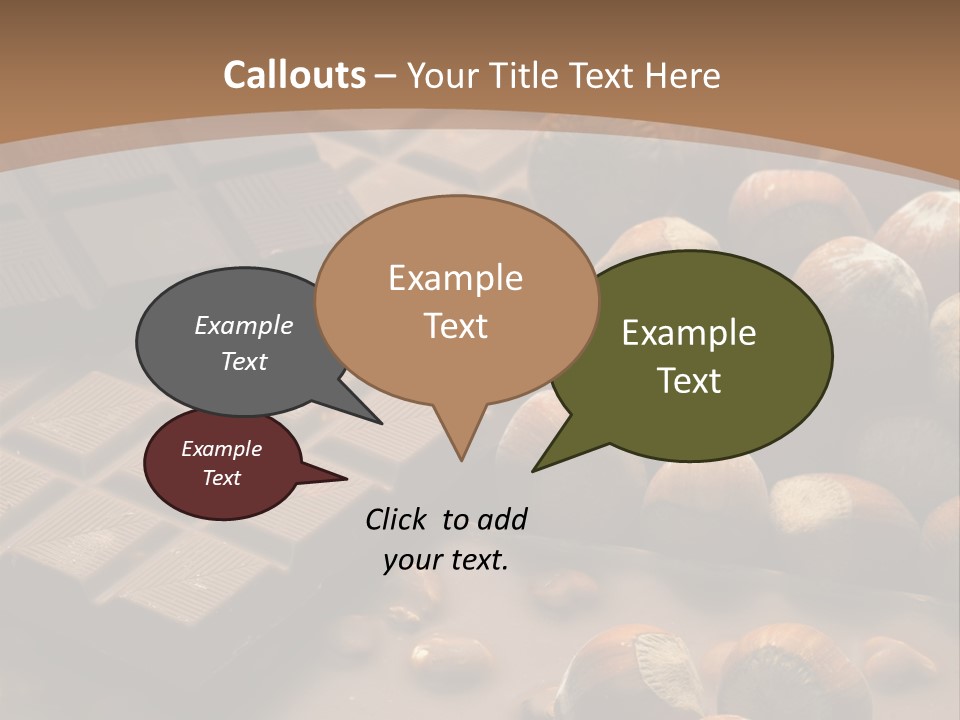 Many Interiors Hazelnut PowerPoint Template