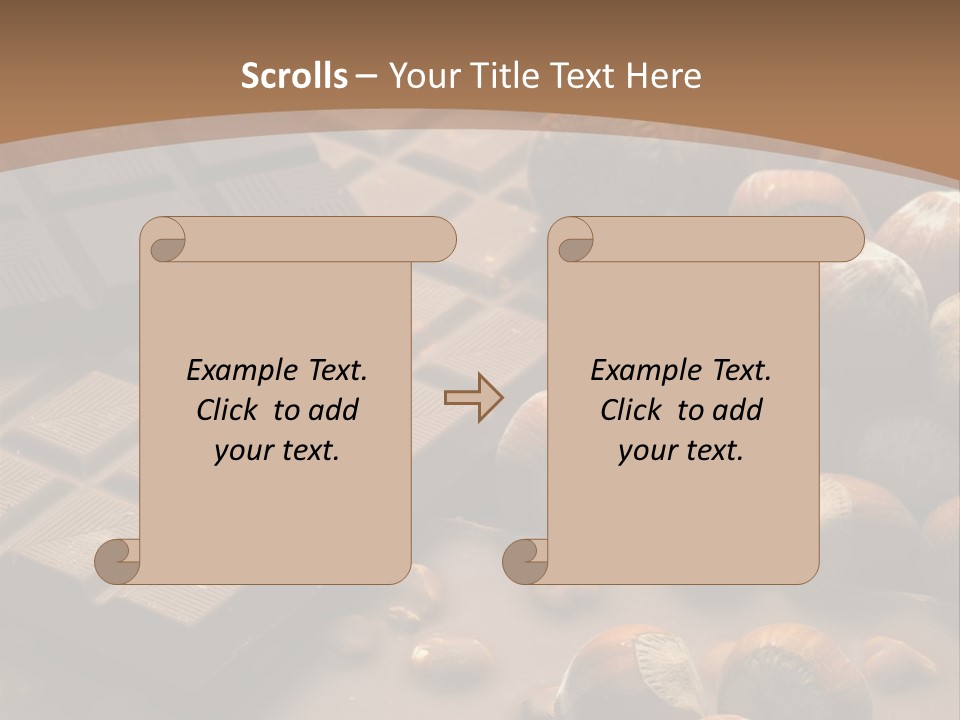Many Interiors Hazelnut PowerPoint Template