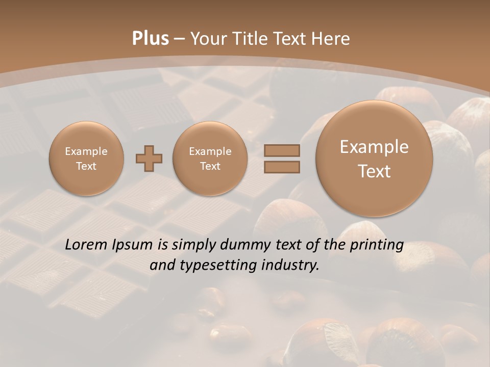Many Interiors Hazelnut PowerPoint Template