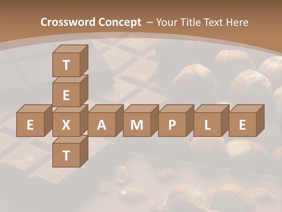 Many Interiors Hazelnut PowerPoint Template