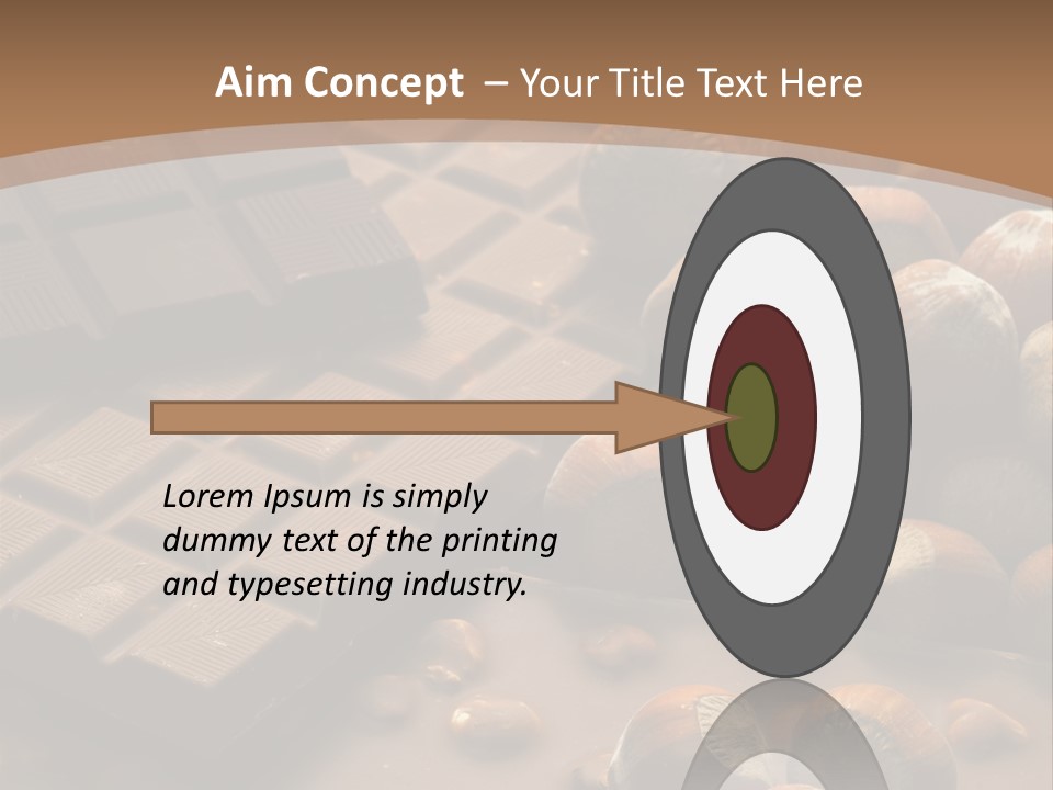 Many Interiors Hazelnut PowerPoint Template